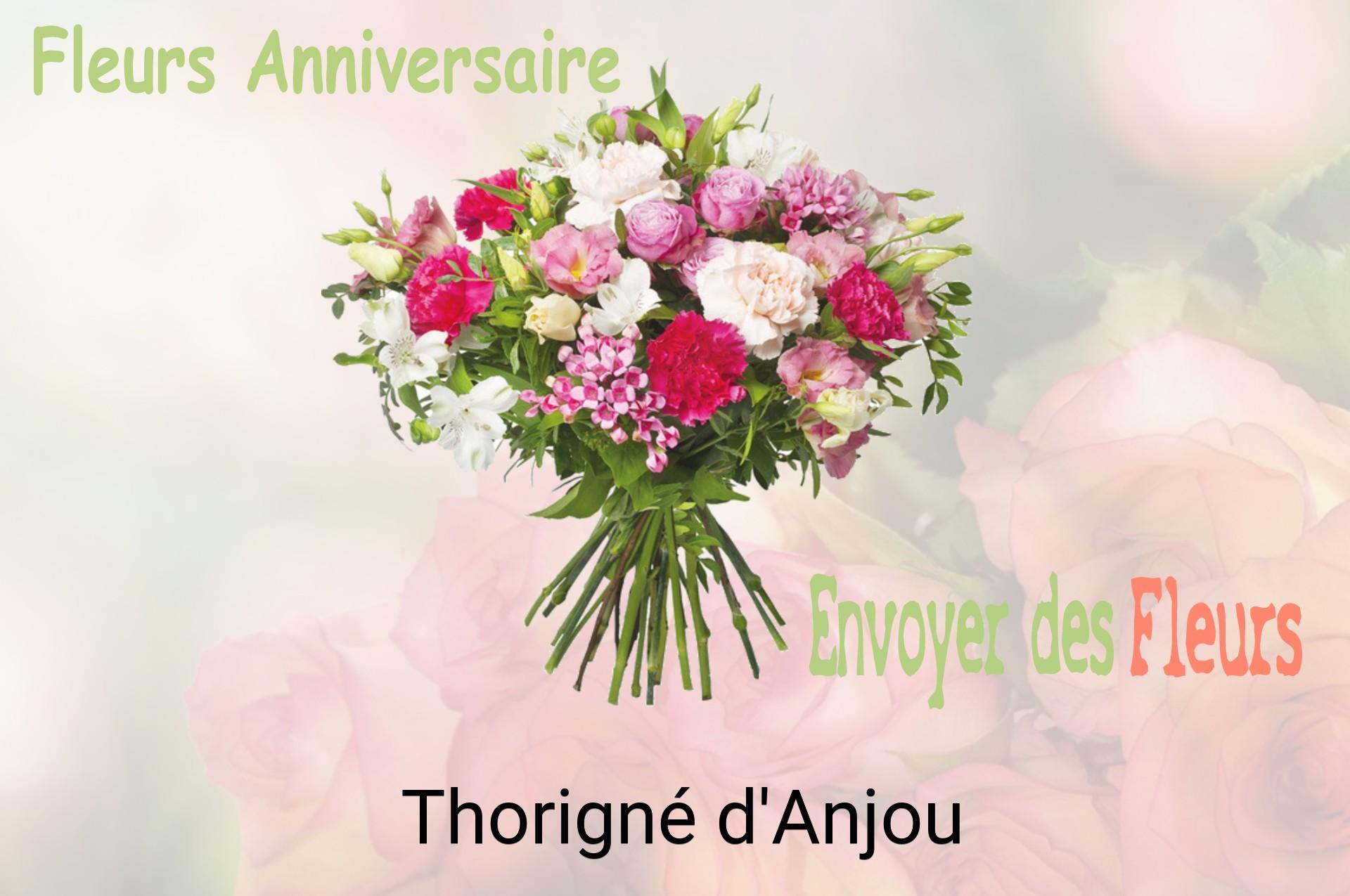 Bouquet de fleurs d’anniversaire livré à Thorigné-d'Anjou